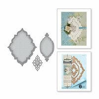 Spellbinders - Nestabilities Collection - Die - Label 56 Decorative Element