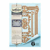 Spellbinders - Art Nuveau Collection - Nestabilities Die - Waterlilies Decorative Element