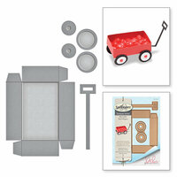 Spellbinders - My Little Red Wagon Collection - Dies - Little Red Wagon