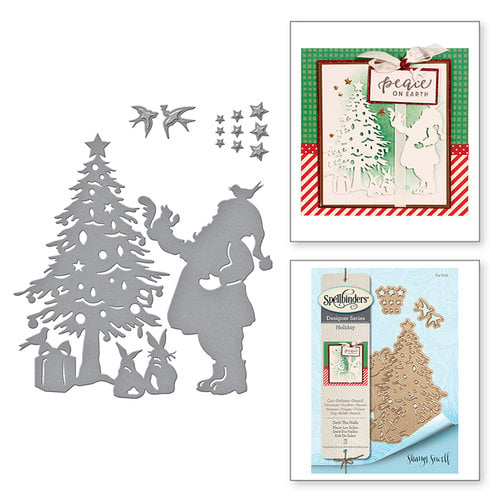 Spellbinders - Holiday Collection - Christmas - Shapeabilities Dies - Deck the Halls