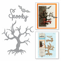 Spellbinders - Holiday Collection - Halloween - Shapeabilities Dies - Spooky Tree