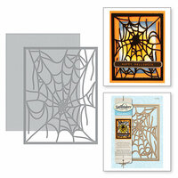 Spellbinders - Holiday Collection - Halloween - Shapeabilities Dies - Spider Web Card Front