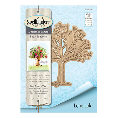 Spellbinders - Four Seasons Collection - Etched Dies - Four Seasons Tree