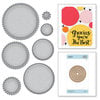 Spellbinders - Nestabilities Collection - Etched Dies - Fancy Edged Circles