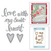 Spellbinders - Sew Sweet Collection - Shapeabilities Dies - Sew Sweet Sentiments