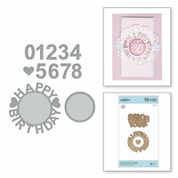 Spellbinders - Special Moments Collection - Shapeabilities Dies - Happy Birthday with Numbers
