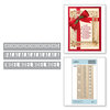 Spellbinders - A Charming Christmas Collection - Shapeabilities Dies - Charming Christmas Words