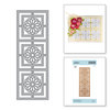 Spellbinders - Exquisite Splendor Collection - Shapeabilities Die - Square Medallion Tiles