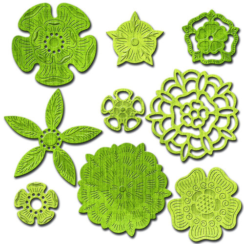 Spellbinders - Shapeabilities Collection - Die - Tudor Rose Collection