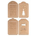 Spellbinders - Holiday Collection - Shapeabilities Die - Christmas Tag Set