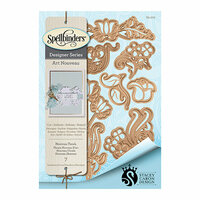 Spellbinders - Art Nuveau Collection - Shapeabilities Die - Nouveau Florals