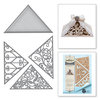 Spellbinders - Rouge Royal Collection - Shapeabilities Dies - Triangle Fretwork