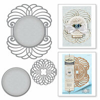 Spellbinders - Venise Lace Collection - Dies - Marcheline Plume