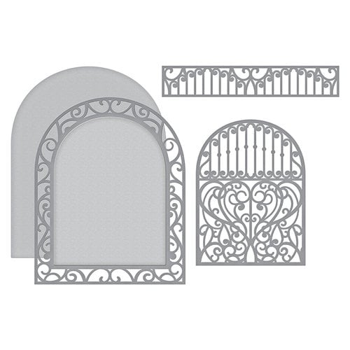 Spellbinders - Elegant 3D Cards Collection - Etched Dies - Ornamental Arch