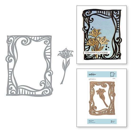 Spellbinders - On the Wings of Love Collection - Etched Dies - Swirl Frame