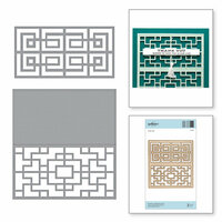 Spellbinders - Destination China Collection - Shapeabilities Die - Chinese Traditional Fence