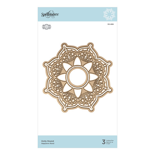 Spellbinders - Candlewick Classics Collection - Etched Dies - Doily Round