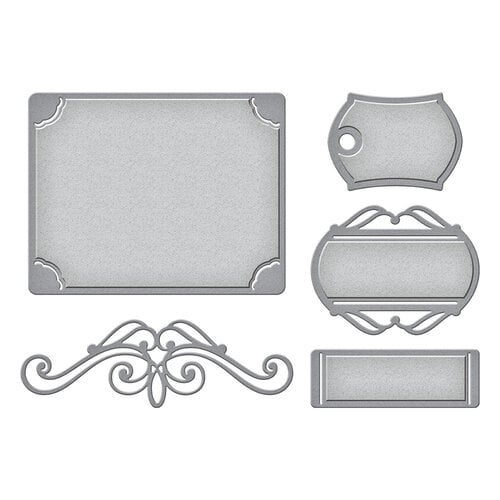 Spellbinders - Make a Scene Collection - Etched Dies - Elegant Adornments