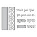 Spellbinders - The Right Words Collection - Etched Dies - Thank You For Your Kindness