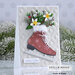 Spellbinders - Winter Garden Collection - Christmas - Etched Dies - Winter Evergreen Foliage and Ladybugs