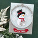 Spellbinders - Christmas Flourish Collection - Etched Dies - Let it Snowman