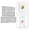 Spellbinders - Postage Edge Shapes Collection - Etched Dies - Rectangles