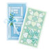 Spellbinders - Home Sweet Quilt Collection - Etched Dies - Log Cabin And Flower Mini Quilts