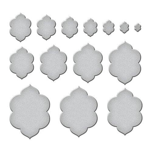 Spellbinders - Floral Reflection Collection - Etched Dies - Essential