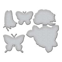 Spellbinders - Simon Hurley - Etched Dies - Butterfly Kisses