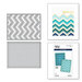 Spellbinders - Simon Hurley - Photosynthesis Collection - Etched Dies - Zig Zag Chevron