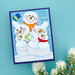 Stampendous - Holiday Hugs Collection - Etched Dies - Snowman Hugs