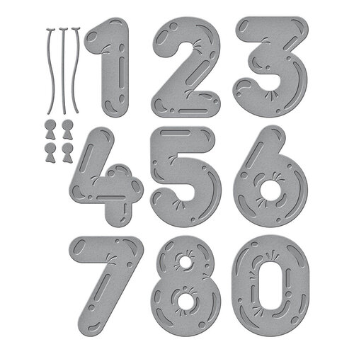 Spellbinders - Monster Birthday Collection - Etched Dies - Balloons