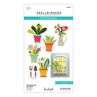 Spellbinders - Windows with a View Collection - Etched Dies - The Botanical Solarium