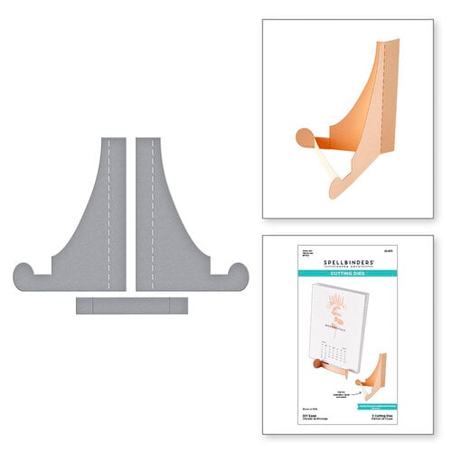 Spellbinders - Etched Dies - Florals Through The Year - DIY Easel