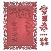 Spellbinders - Holiday Collection - Christmas - Shapeabilities Die - 5 x 7 Holly Frame