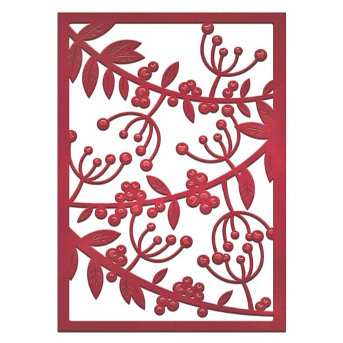 Spellbinders - Holiday Collection - Die - Card Creator - Mistletoe Card Front