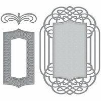 Spellbinders - Wedding Collection - Nestabilities Die - Ornamental Crest