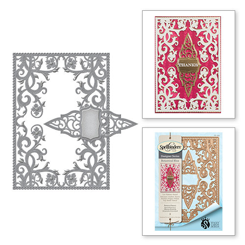 Spellbinders - Botanical Bliss Collection - Card Creator - Die - Botanical Beauty