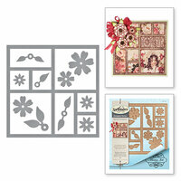 Spellbinders - Special Occasions Collection - Card Creator - Die - Windows of Memories