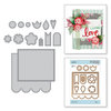 Spellbinders - Sew Sweet Collection - Shapeabilities Dies - Posies and Pennies