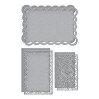 Spellbinders - Etched Dies - Scallop Facade Frame