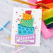 Spellbinders - The Birthday Celebrations Collection - Etched Dies - Topsy Turvy