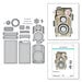 Spellbinders - 3D Vignettes Collection - Etched Dies - Twin Lens Camera