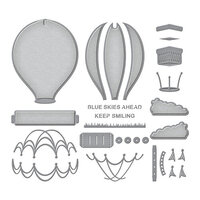 Spellbinders - 3D Vignettes Collection - Hot Air Balloon