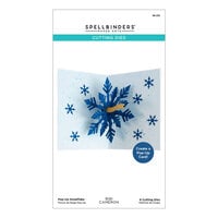 Spellbinders - Bibi's Collection - Etched Dies - Pop-Up Snowflake