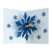 Spellbinders - Bibi's Collection - Etched Dies - Pop-Up Snowflake