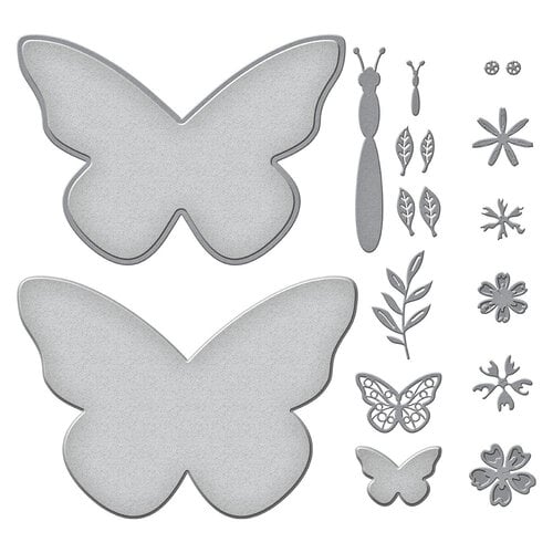Spellbinders - Bibi's Collection - Etched Dies - Butterfly
