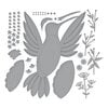 Spellbinders - Bibi's Hummingbirds Collection - Etched Dies - Hummingbird Card Creator