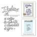 Spellbinders - Happy Grams 3 Collection - Cling Mounted Stamps - I Believe