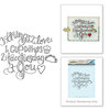 Spellbinders - Happy Grams 3 Collection - Cling Mounted Stamps - Things I Love